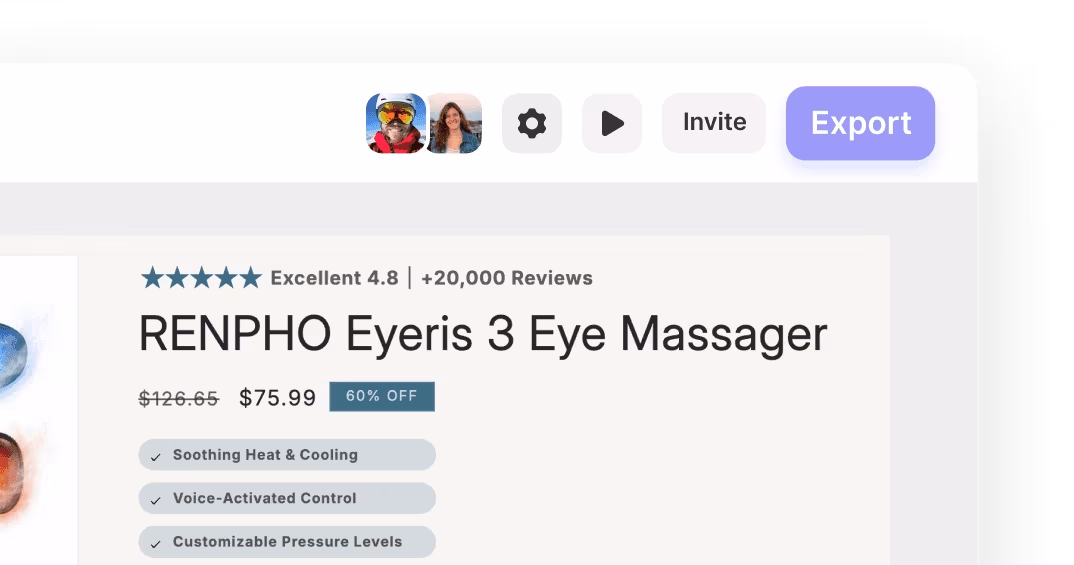 Click Shopify Export